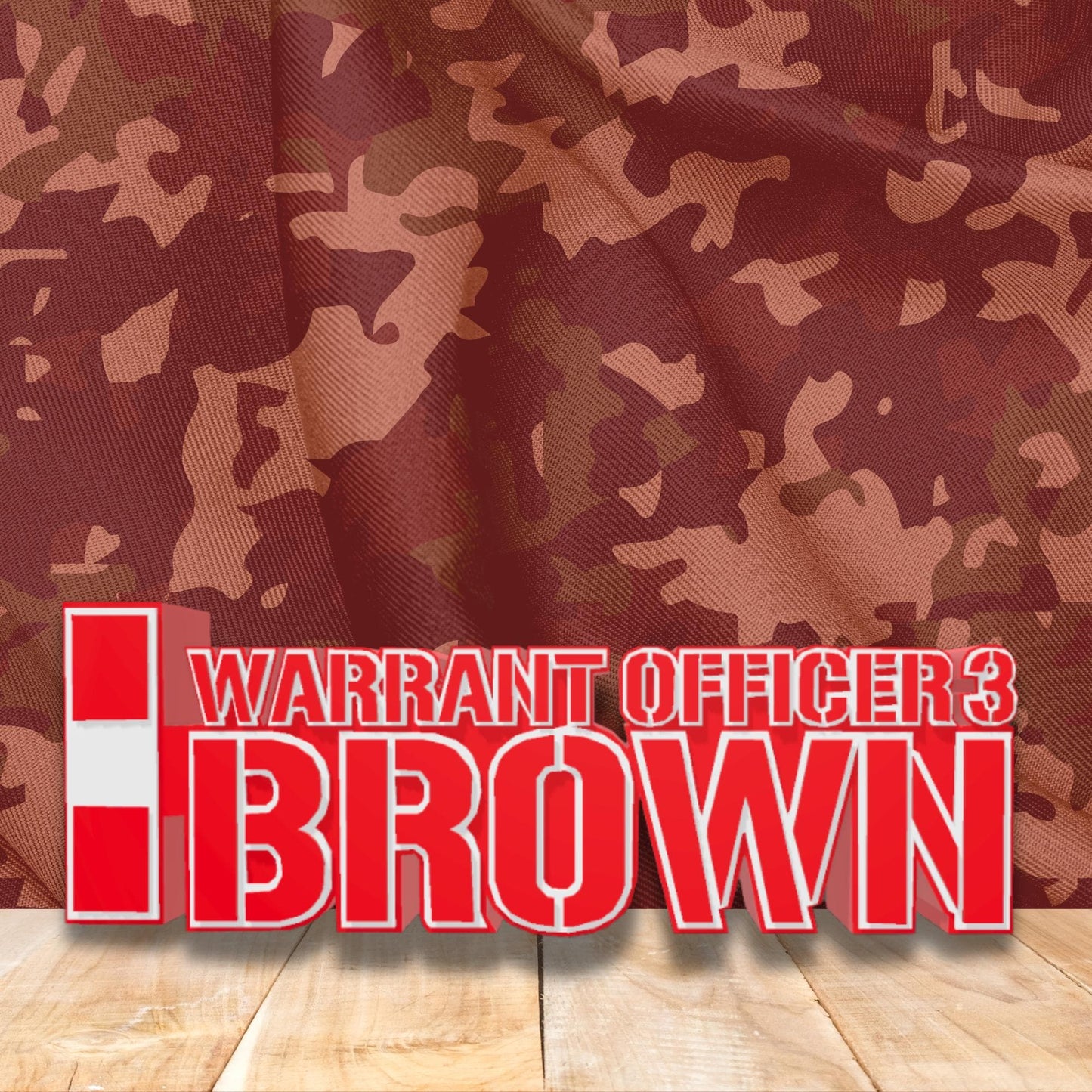 Personalized Chief Warrant Officer 3 Desk Name Plate, CWO3 Desk Plaque, USMC Promotion Gift