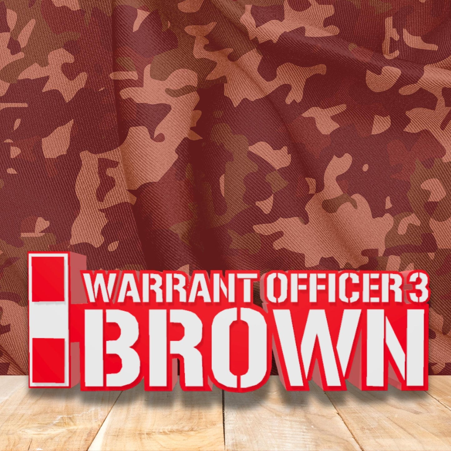 Personalized Chief Warrant Officer 3 Desk Name Plate, CWO3 Desk Plaque, USMC Promotion Gift