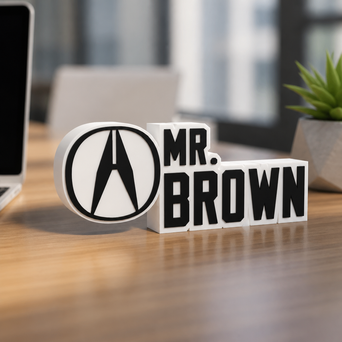 Personalized Acura Desk Name Plate