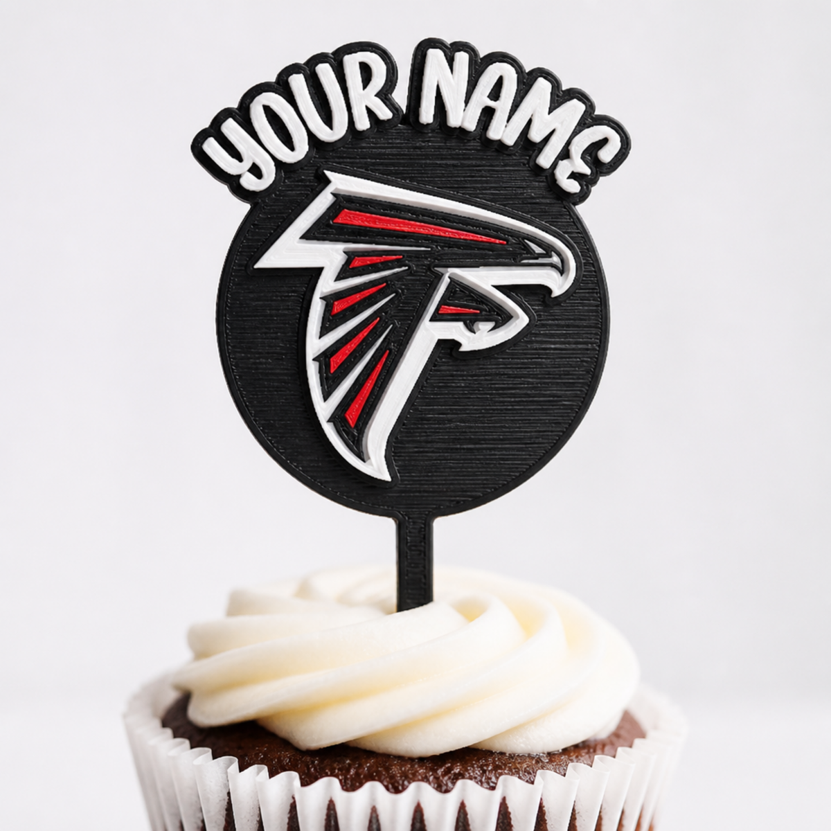 Atlanta Falcons Cupcake Topper