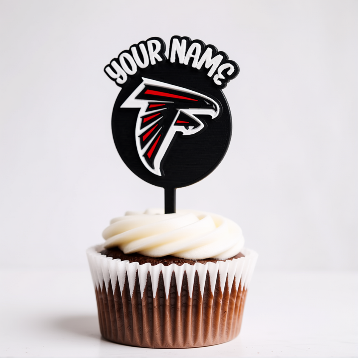 Atlanta Falcons Cupcake Topper