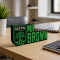 Personalized Austin FC Soccer Desk Name Plate