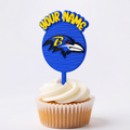 Baltimore Ravens Cupcake Topper