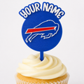 Buffalo Bills Cupcake Topper