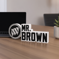 Personalized Buick Desk Name Plate