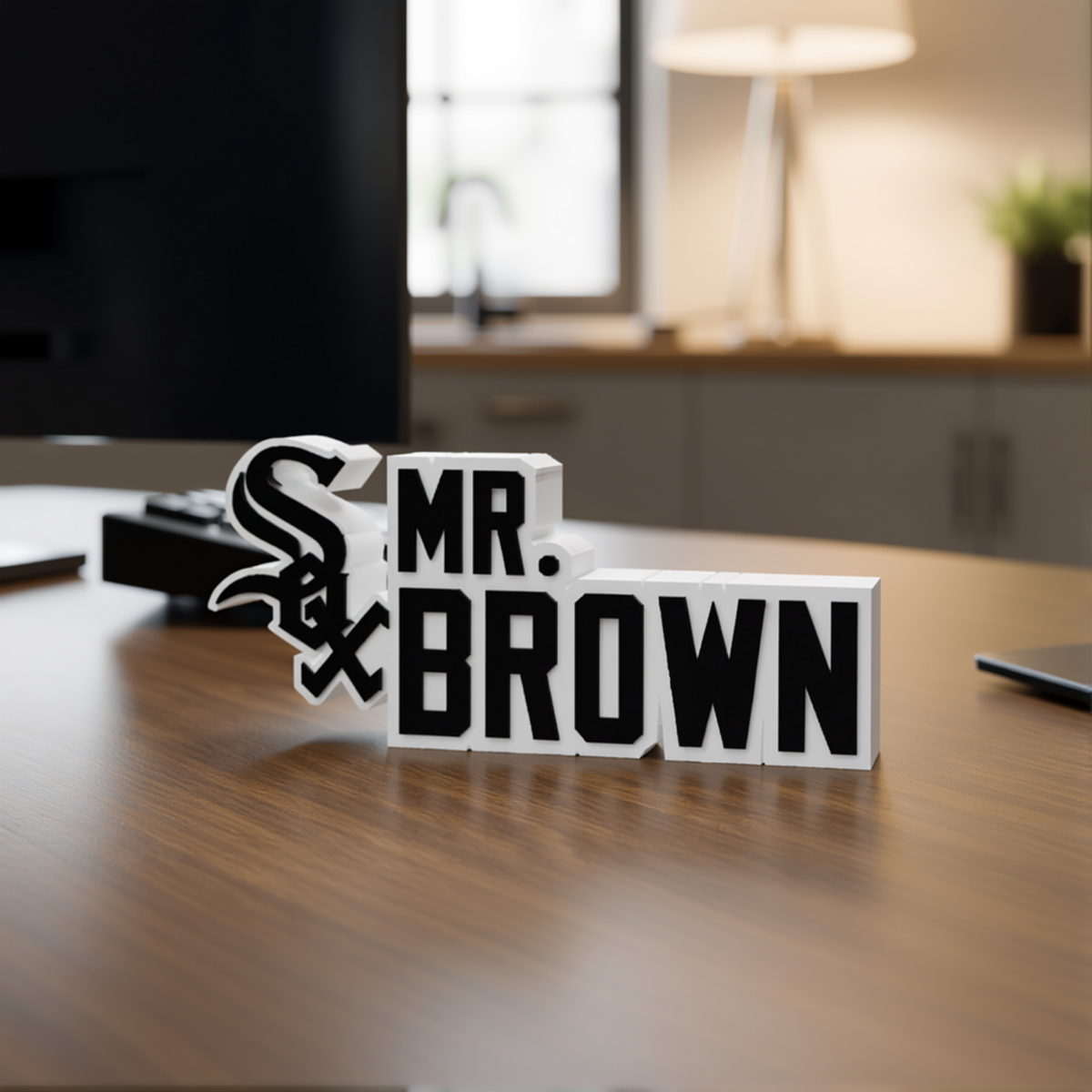 Chicago White Sox Desk Name Plate