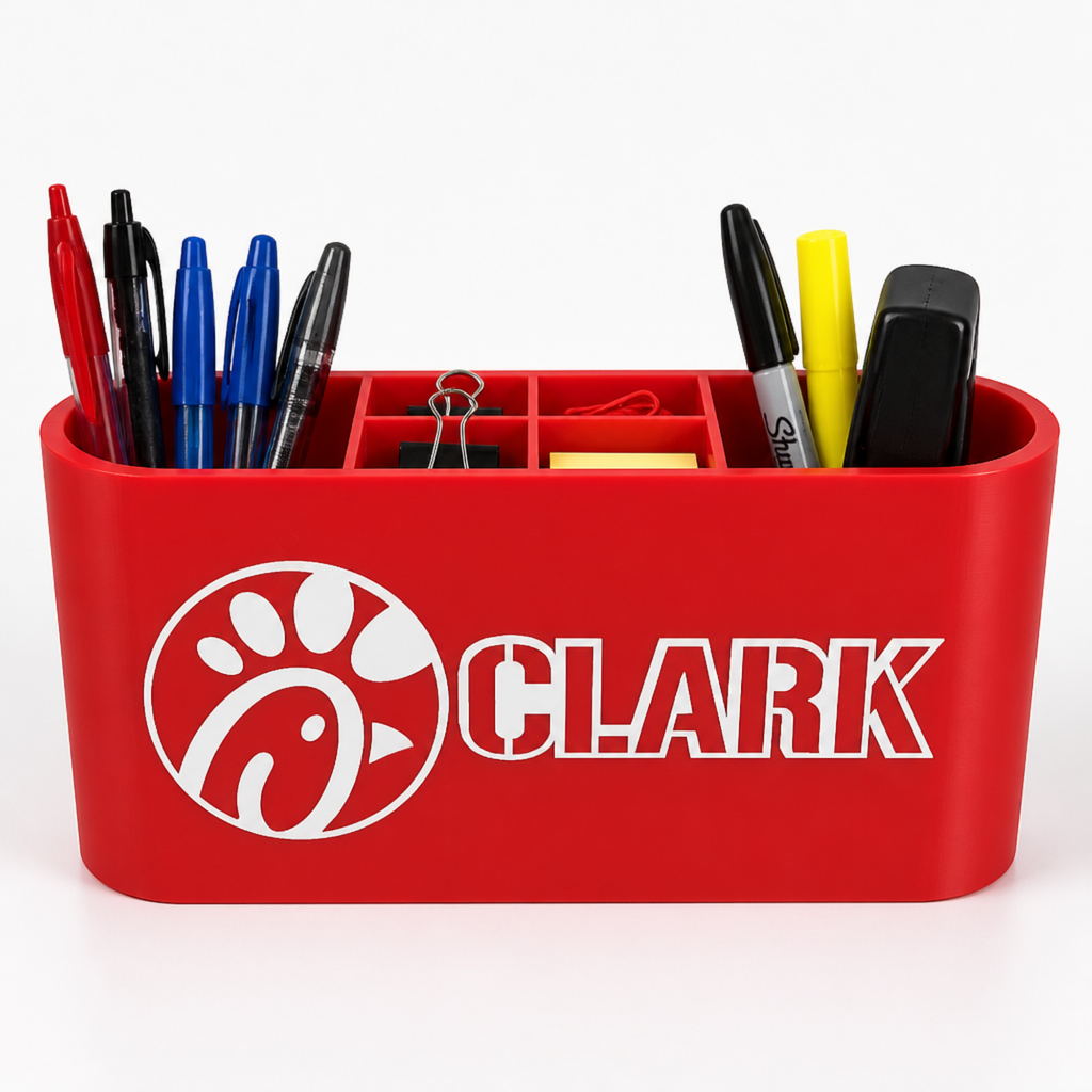 Personalized Chick-fil-A Desk Organizer