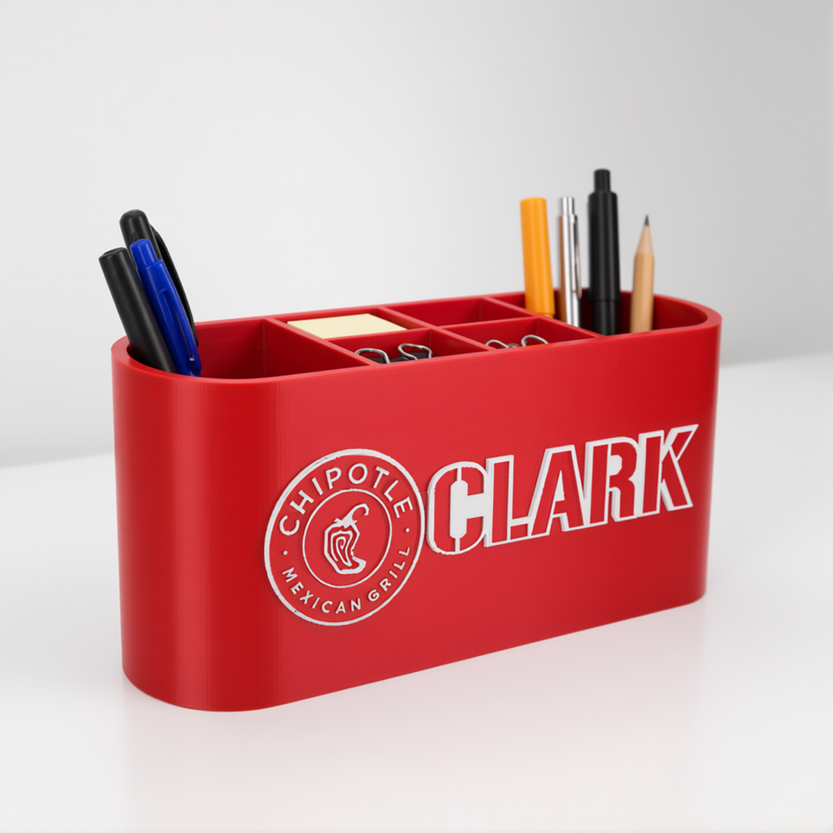 Personalized Chipotle Desk Organizer