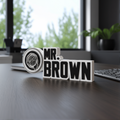 Personalized Chrysler Desk Name Plate