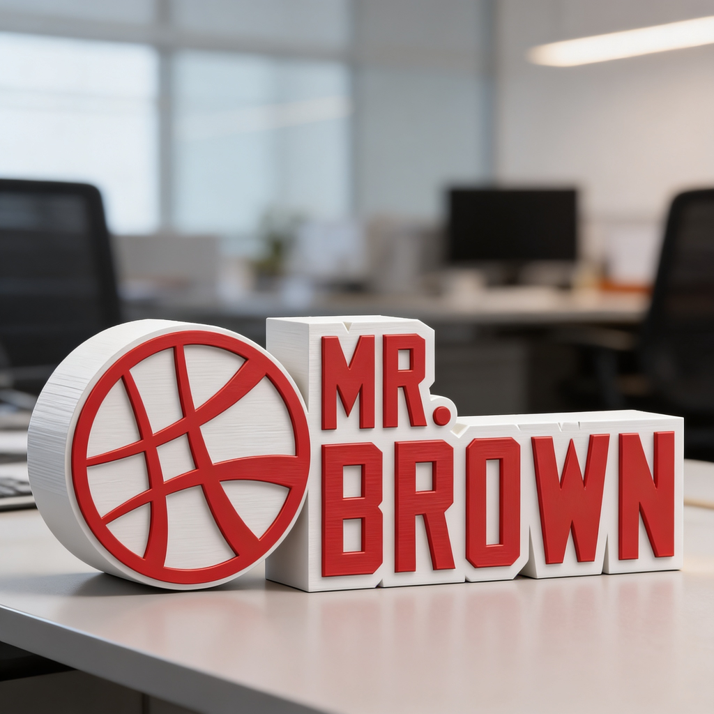 Personalized Doctor Strange Desk Name Plate