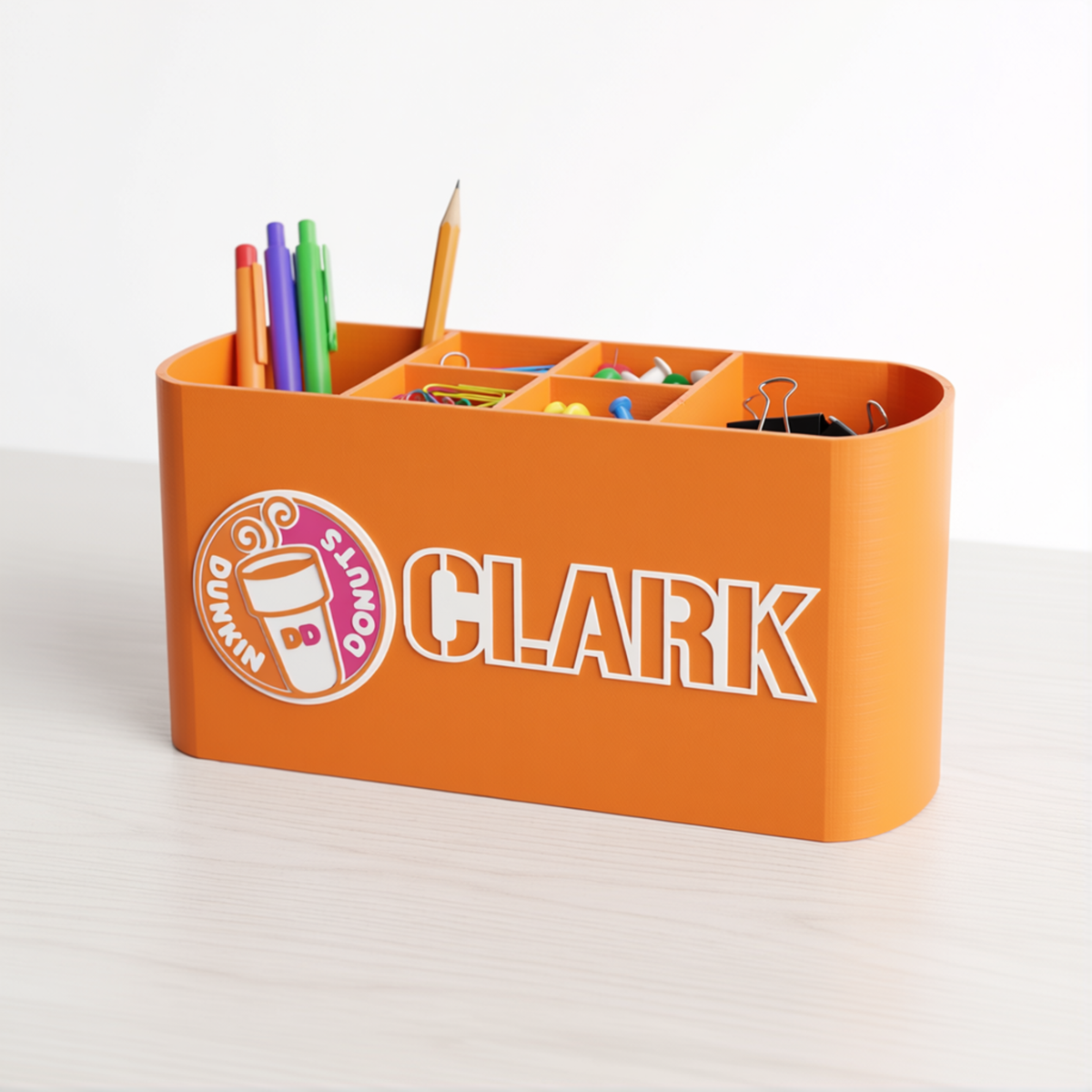 Personalized Dunkin’ Desk Organizer