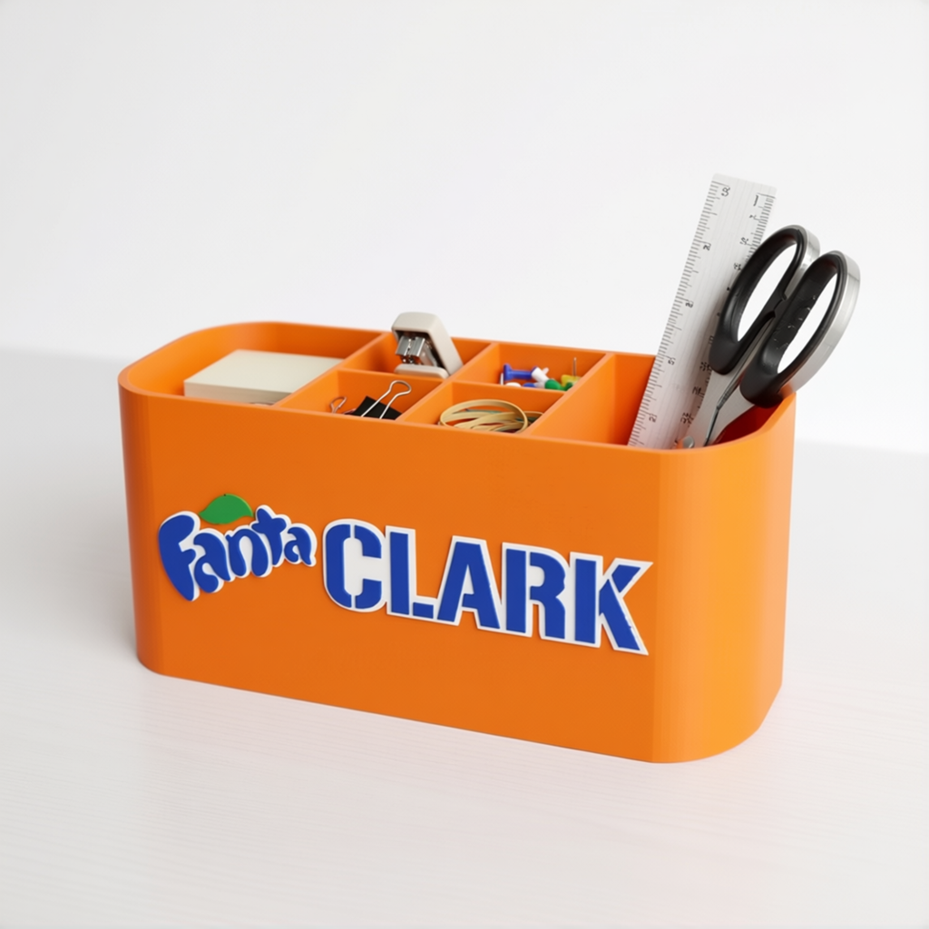 Personalized Fanta Desk Organizer