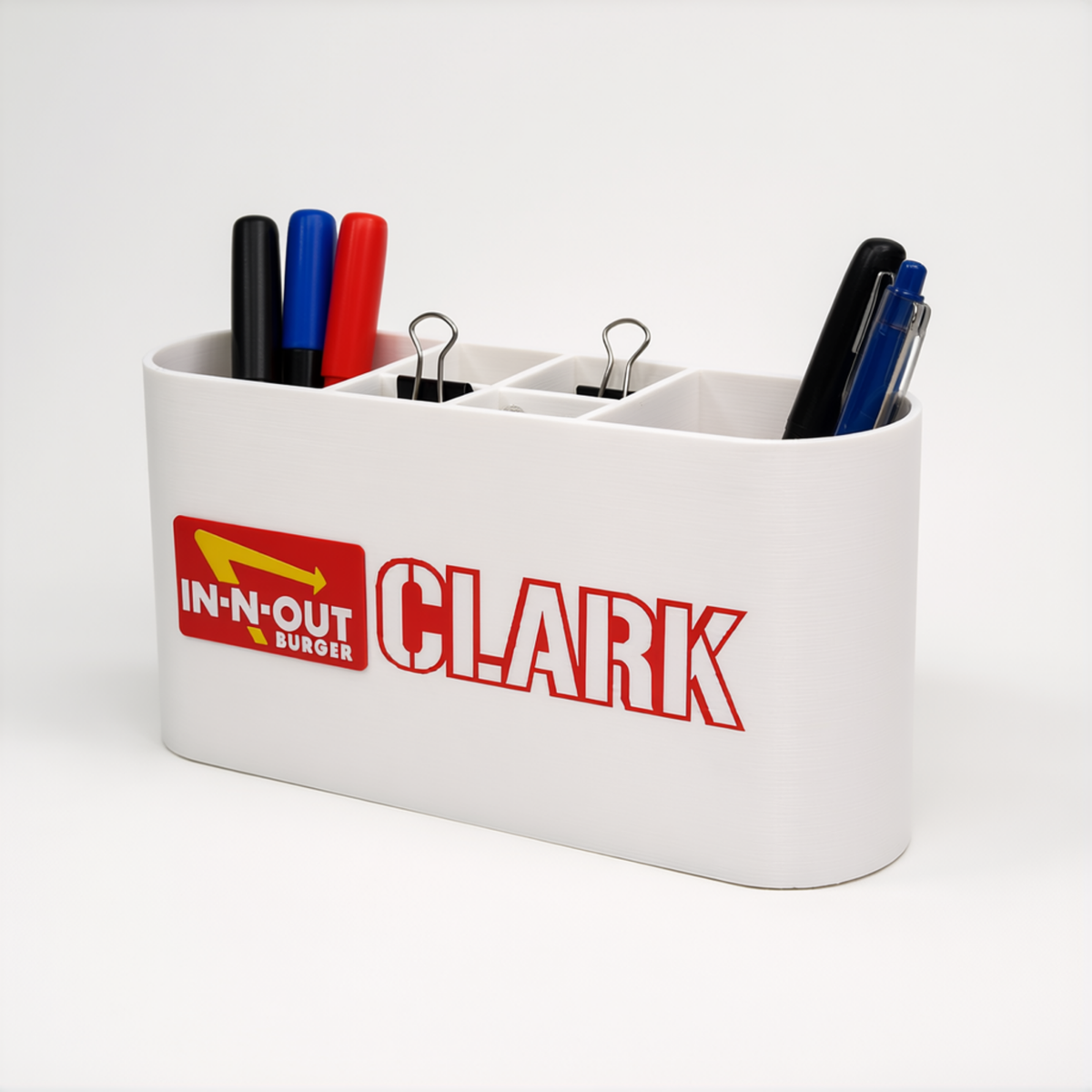 Personalized In-N-Out Burger Desk Organizer