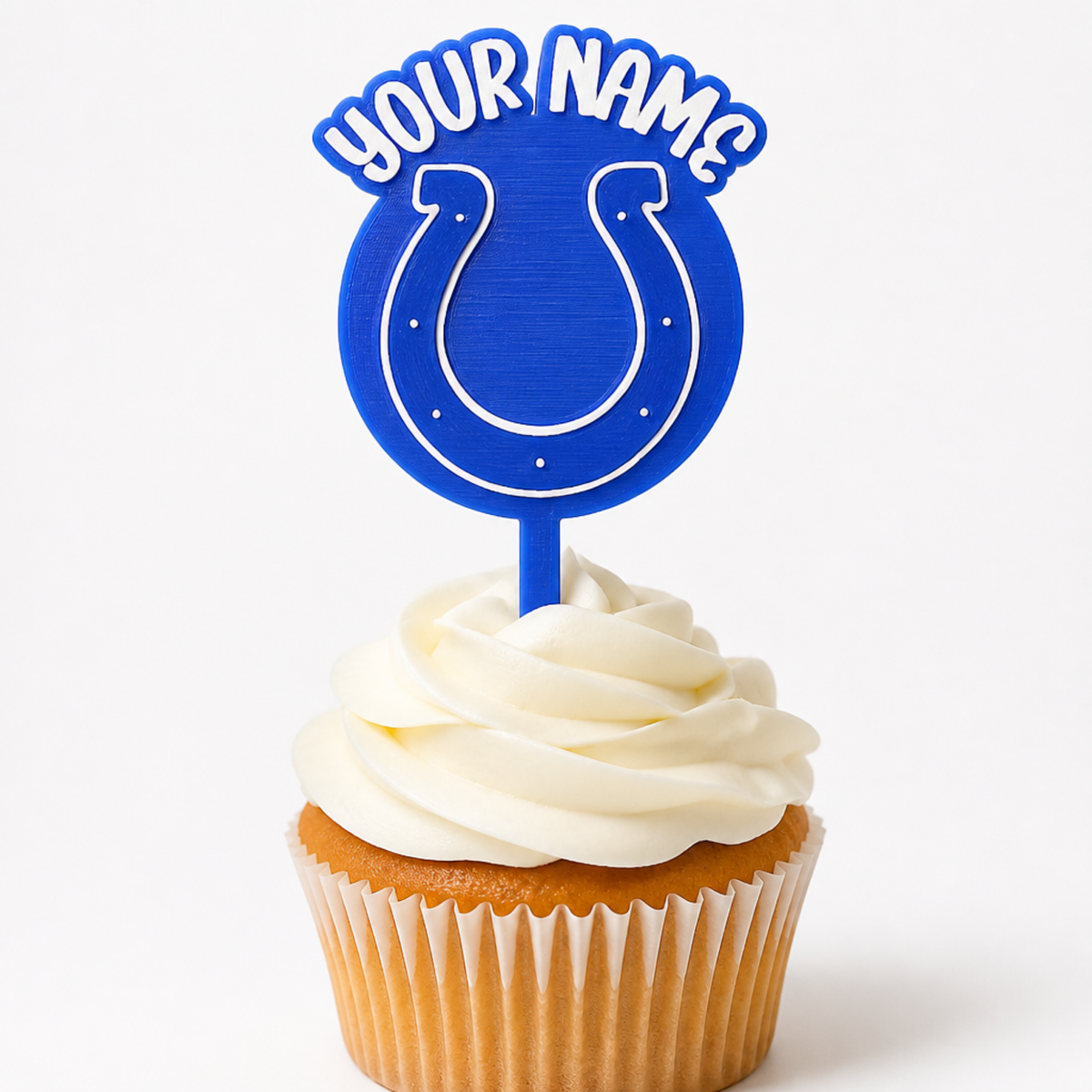 Indianapolis Colts Cupcake Topper