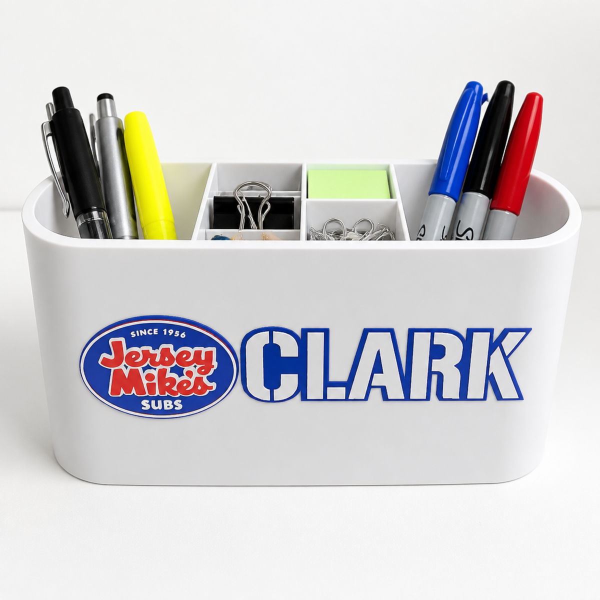 Personalized Jersey Mike’s Desk Organizer