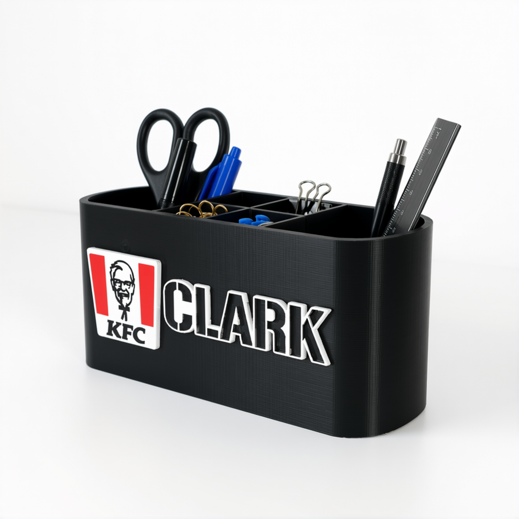 Personalized KFC Desk Organizer