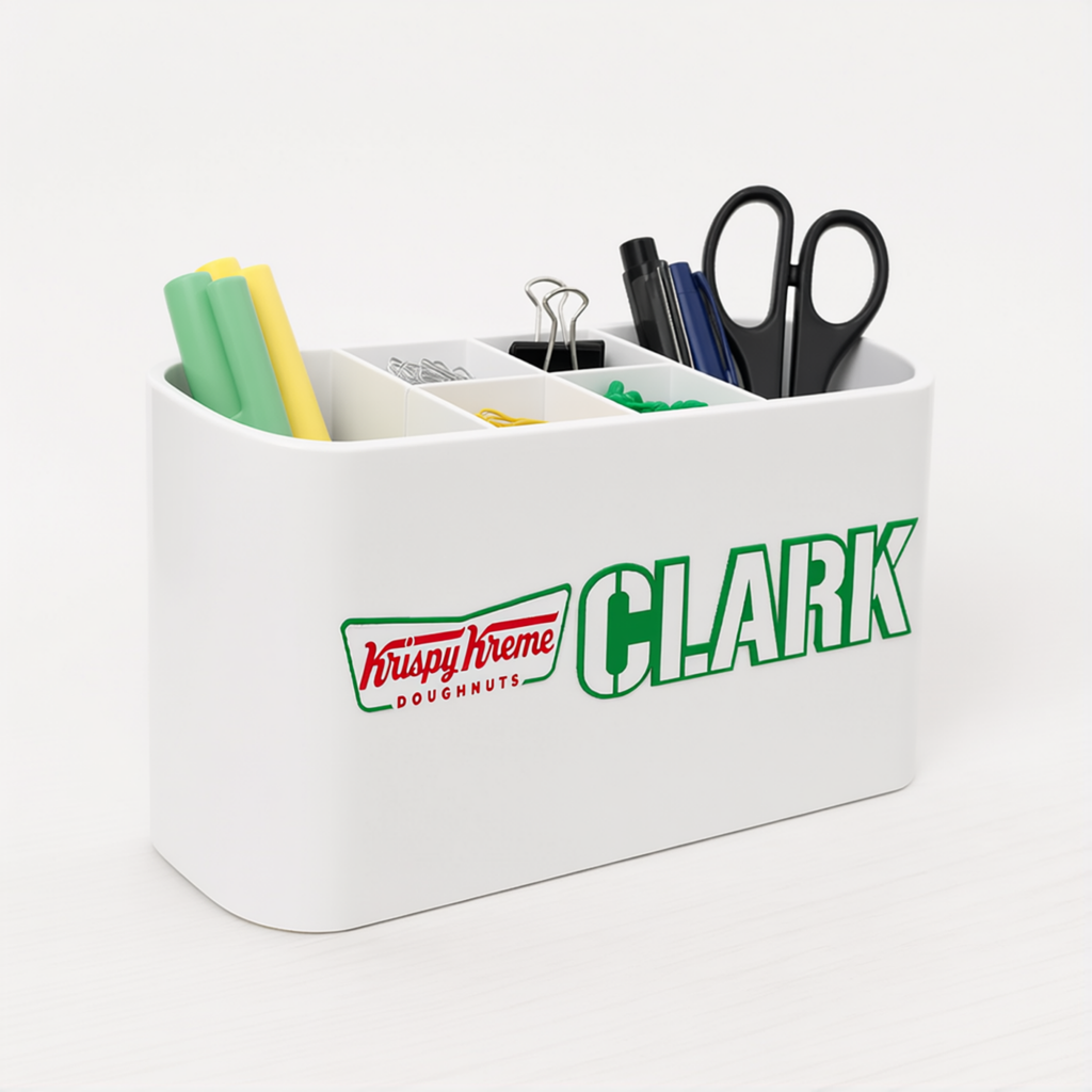 Personalized Krispy Kreme Donuts Desk Organizer