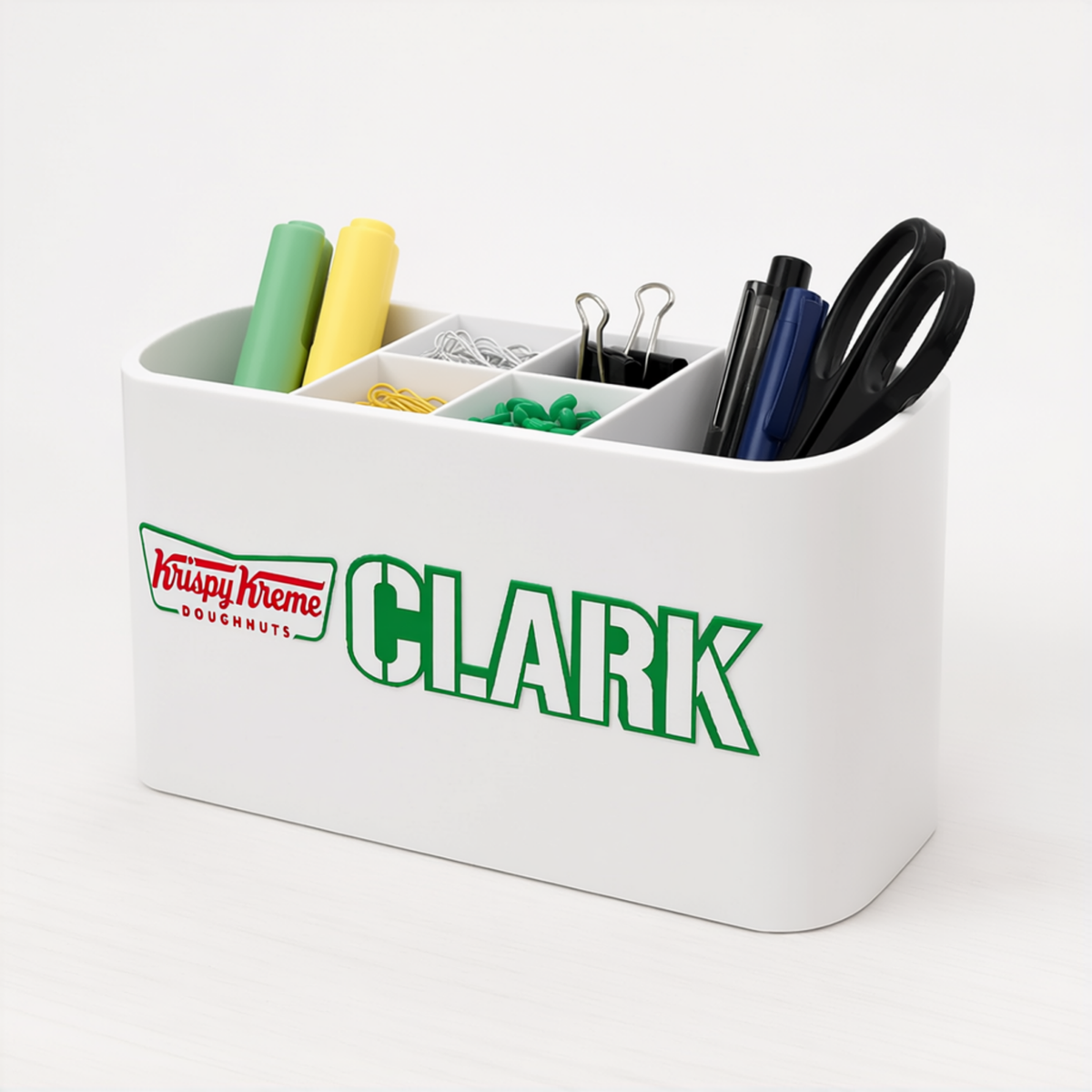 Personalized Krispy Kreme Donuts Desk Organizer