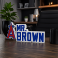 Los Angeles Angels Desk Name Plate