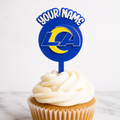 Los Angeles Rams Cupcake Topper