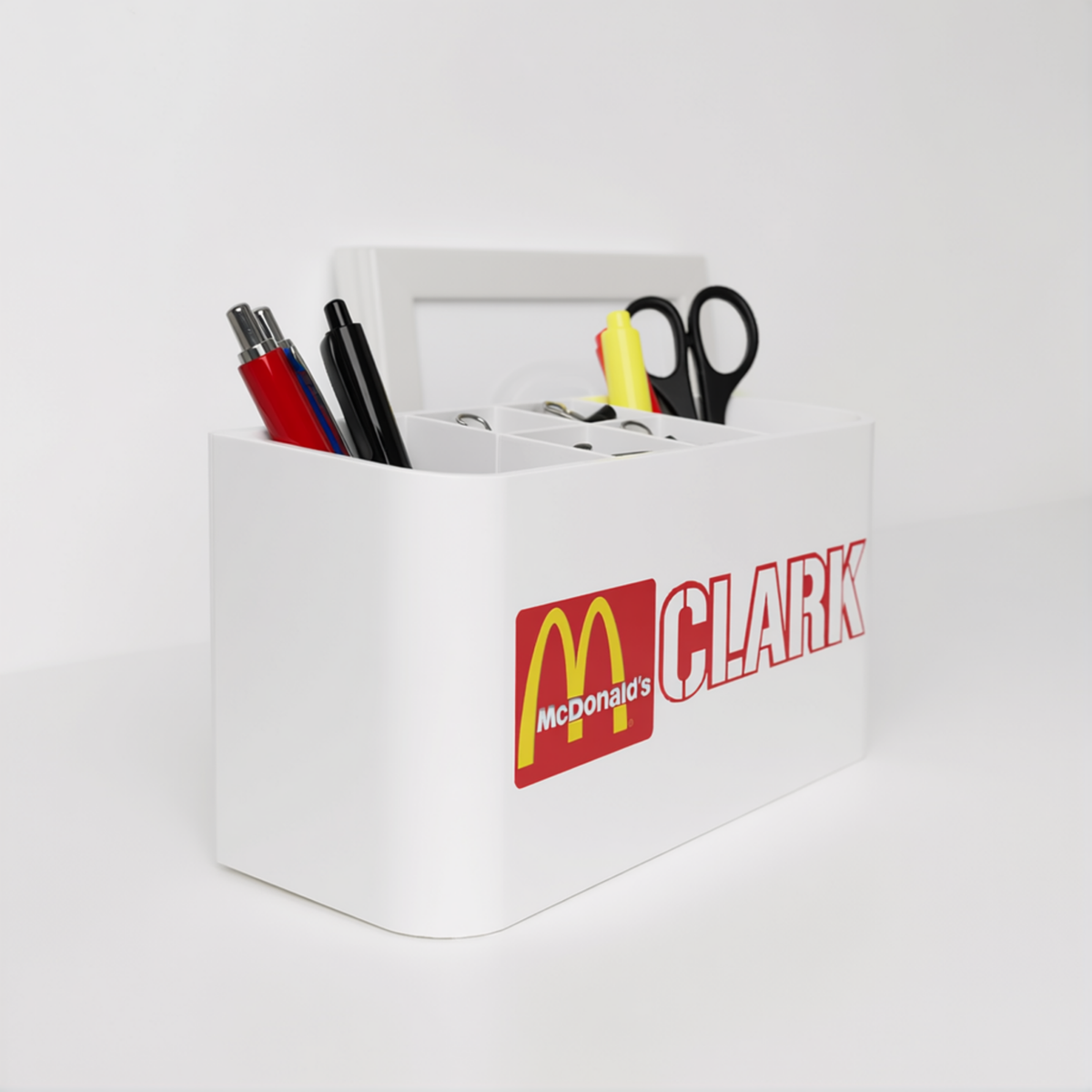 Personalized McDonald’s Desk Organizer