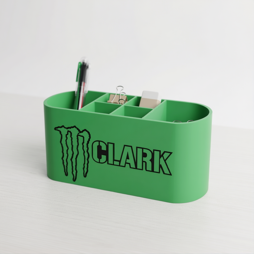 Personalized Monster Energy Desk Organizer