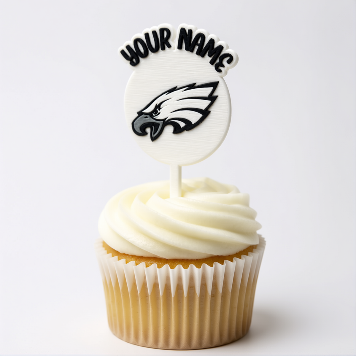 Philadelphia Eagles Cupcake Topper
