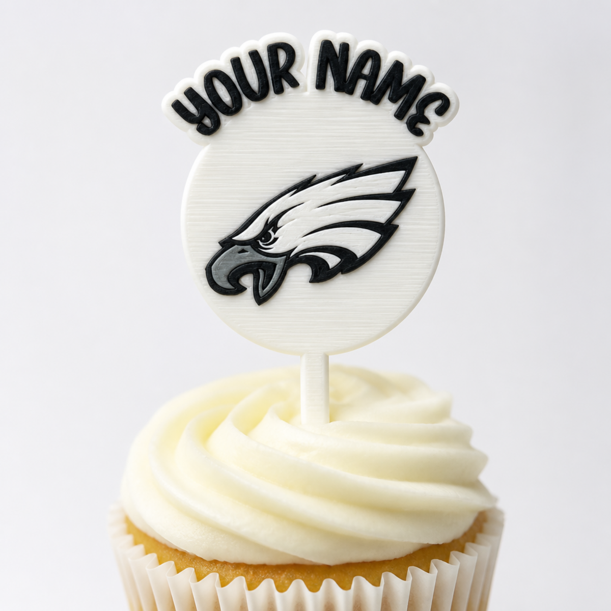 Philadelphia Eagles Cupcake Topper