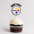 Pittsburgh Steelers Cupcake Topper