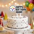 Pittsburgh Steelers Cake Topper