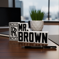 Personalized Rolls-Royce  Desk Name Plate