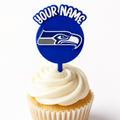 Seattle Seahawks Cupcake Topper