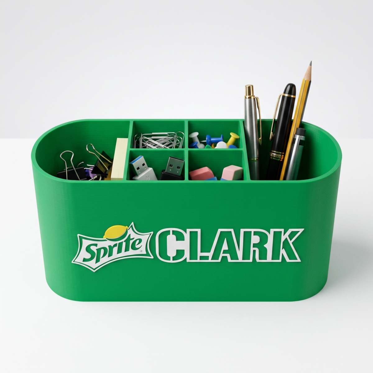 Personalized Sprite Desk Organizer