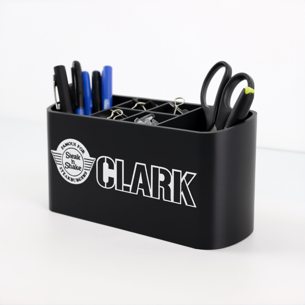 Personalized Steak n’ Shake Desk Organizer