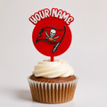 Tampa Bay Buccaneers Cupcake Topper