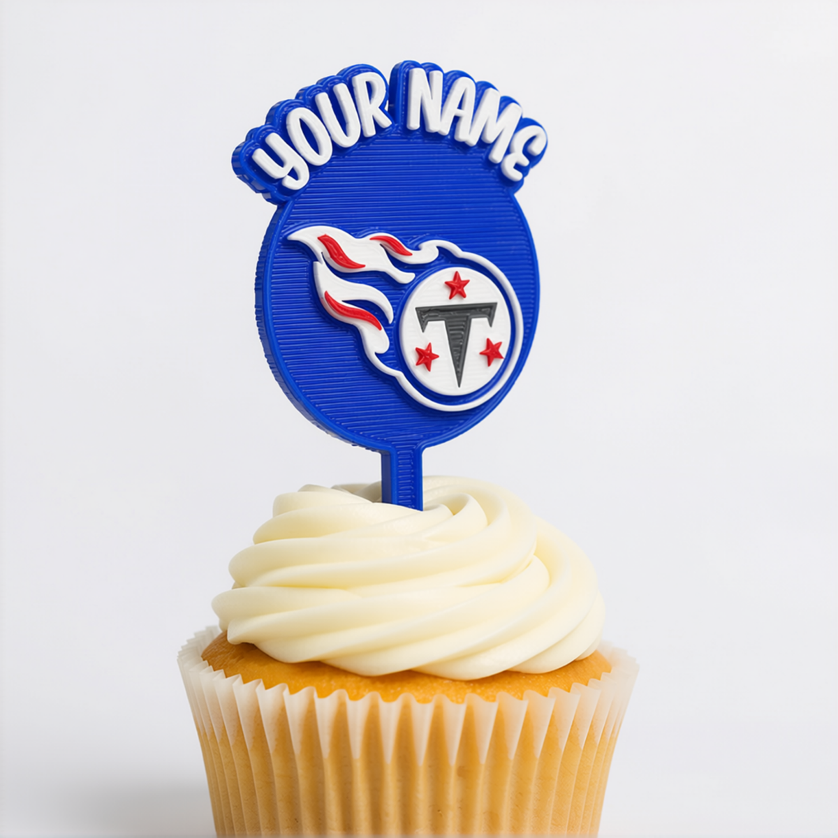 Tennessee Titans Cupcake Topper