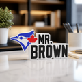 Toronto Blue Jays Desk Name Plate