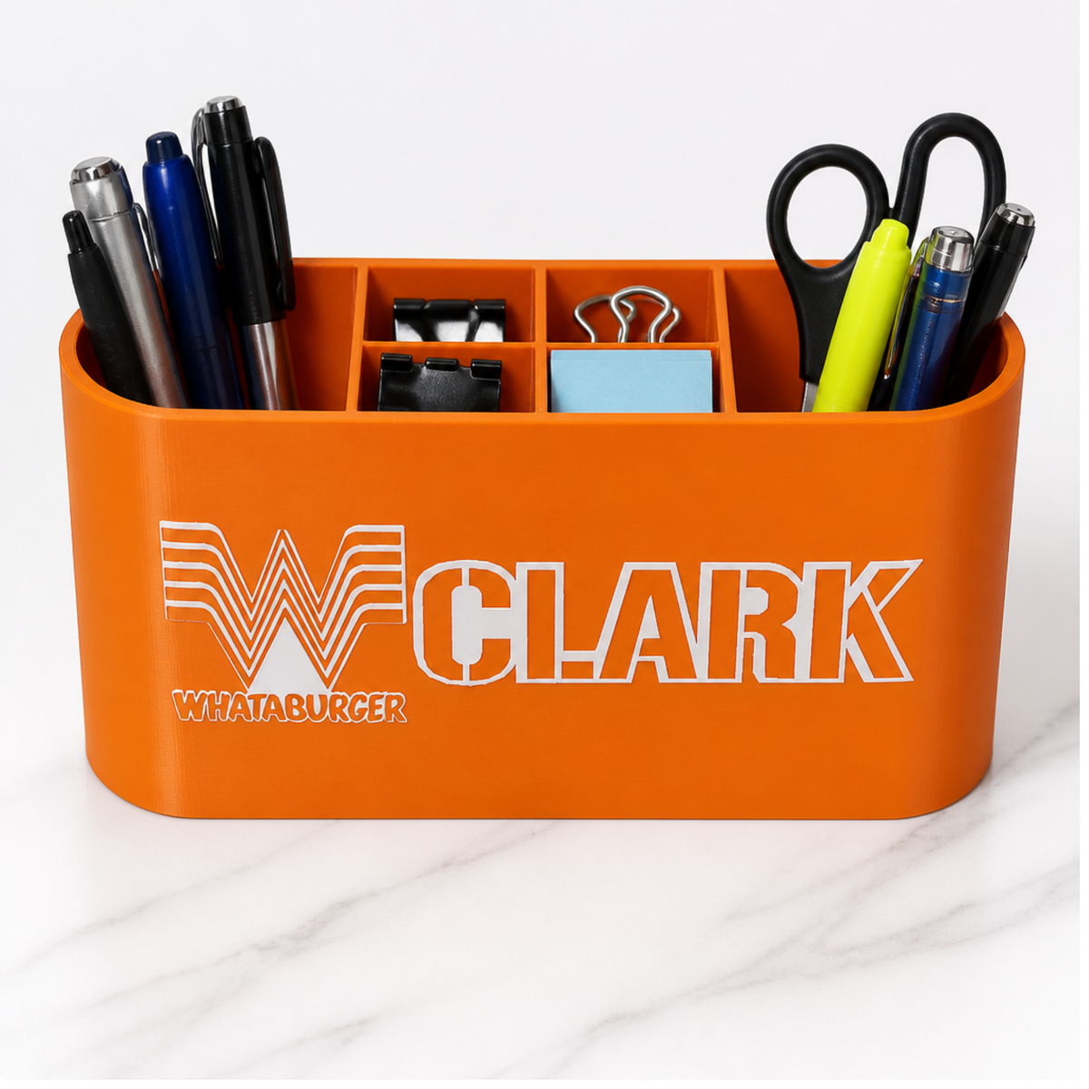 Personalized Whataburger Desk Organizer
