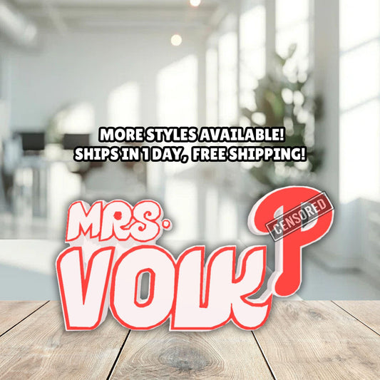 Personalized Philadelphia Phillies Desk Name Plate