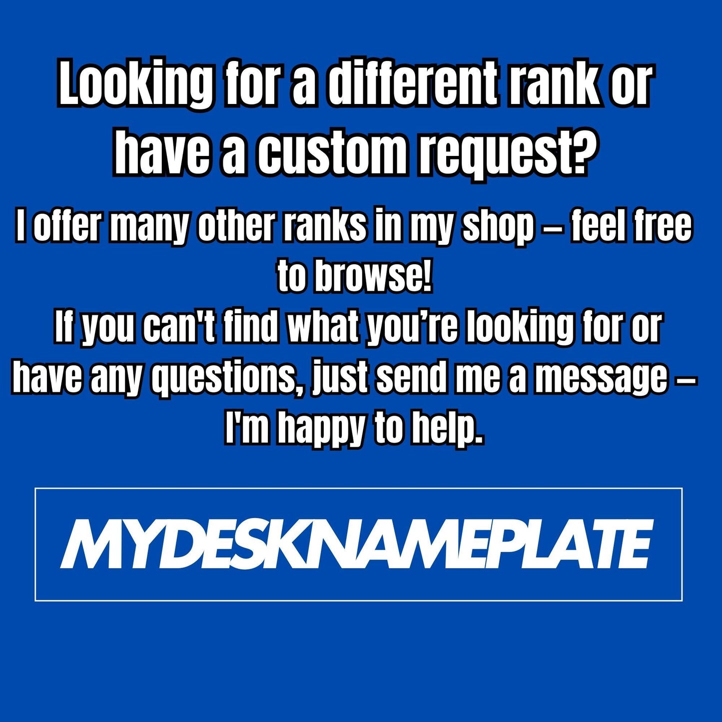 Ironman Desk Name Plate, Principal Name Plaque, Custom Company Title, New Job Gift