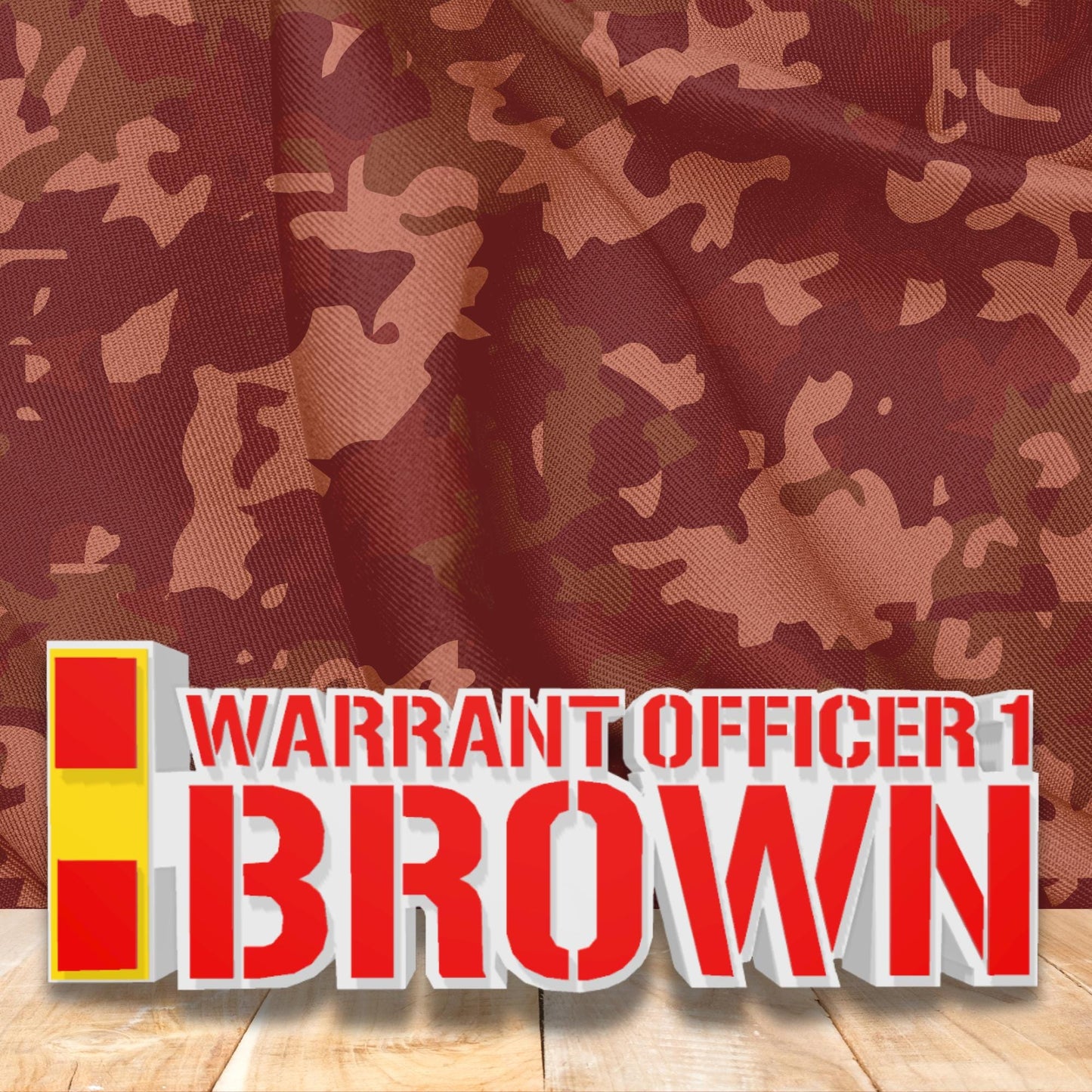 Personalized Chief Warrant Officer 1 Desk Name Plate, CWO1 Desk Plaque, USMC Promotion Gift