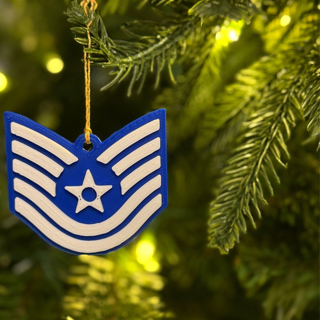 Personalized Air Force Technical Sergeant Ornament