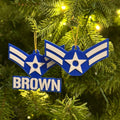 Personalized Air Force Airman First Class Ornament