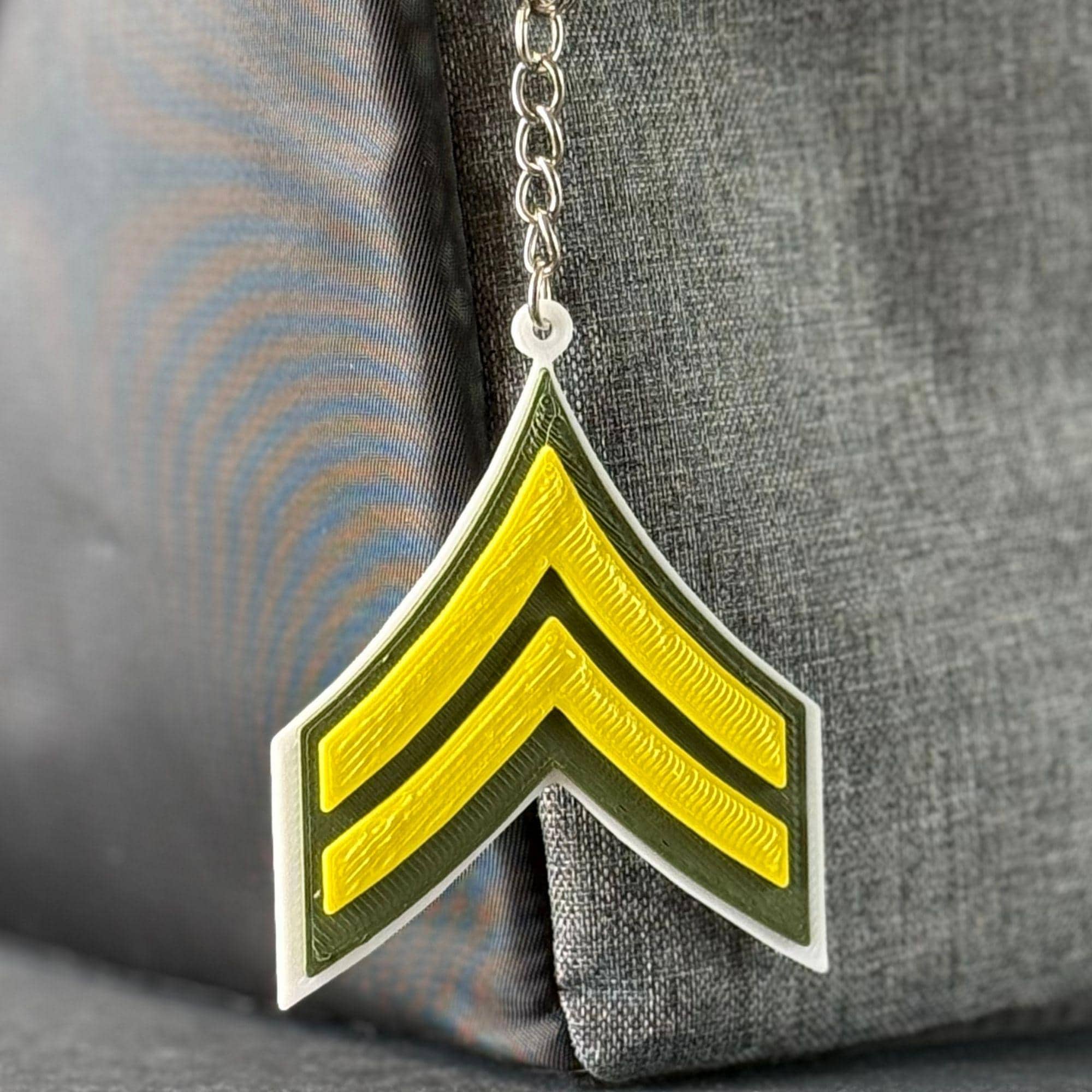 Personalized Corporal Keychain