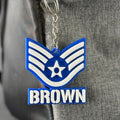 USAF Staff Sergeant Keychain