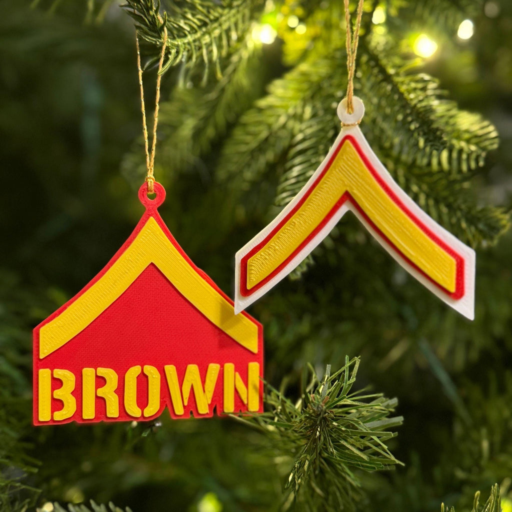 Personalized Marines Private First Class Ornament