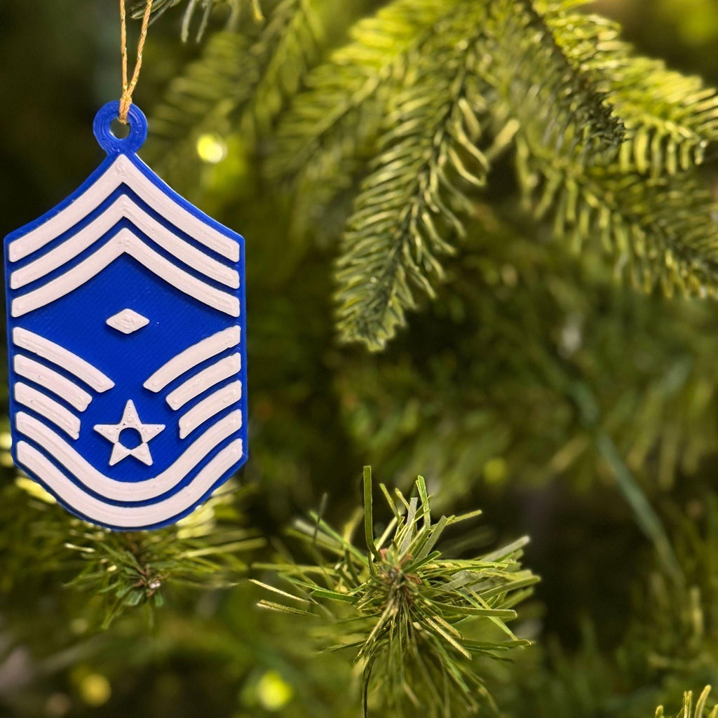 Personalized Air force First Sergeant E9 Ornament