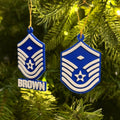 Personalized Air Force First Sergeant 1stSgt Ornament
