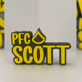 Personalized Army Private First Class Desk Name Plate