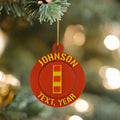 Personalized Marines Chief Warrant Officer 2 Ornament, Warrant Officer 2 Ornament, Marines Promotion, CWO2 Ornament, USMC Rank Ornament